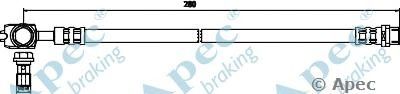 APEC BRAKING hos3369 -  Тормозной шланг